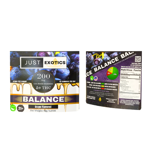 Just Exotics® Balance Gummies (20mg THC Per Gummy)