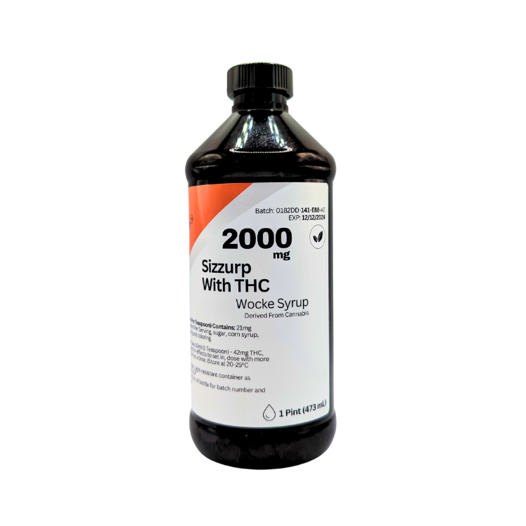 ONLYPURP® WOCKE SYRUP 2000mg THC
